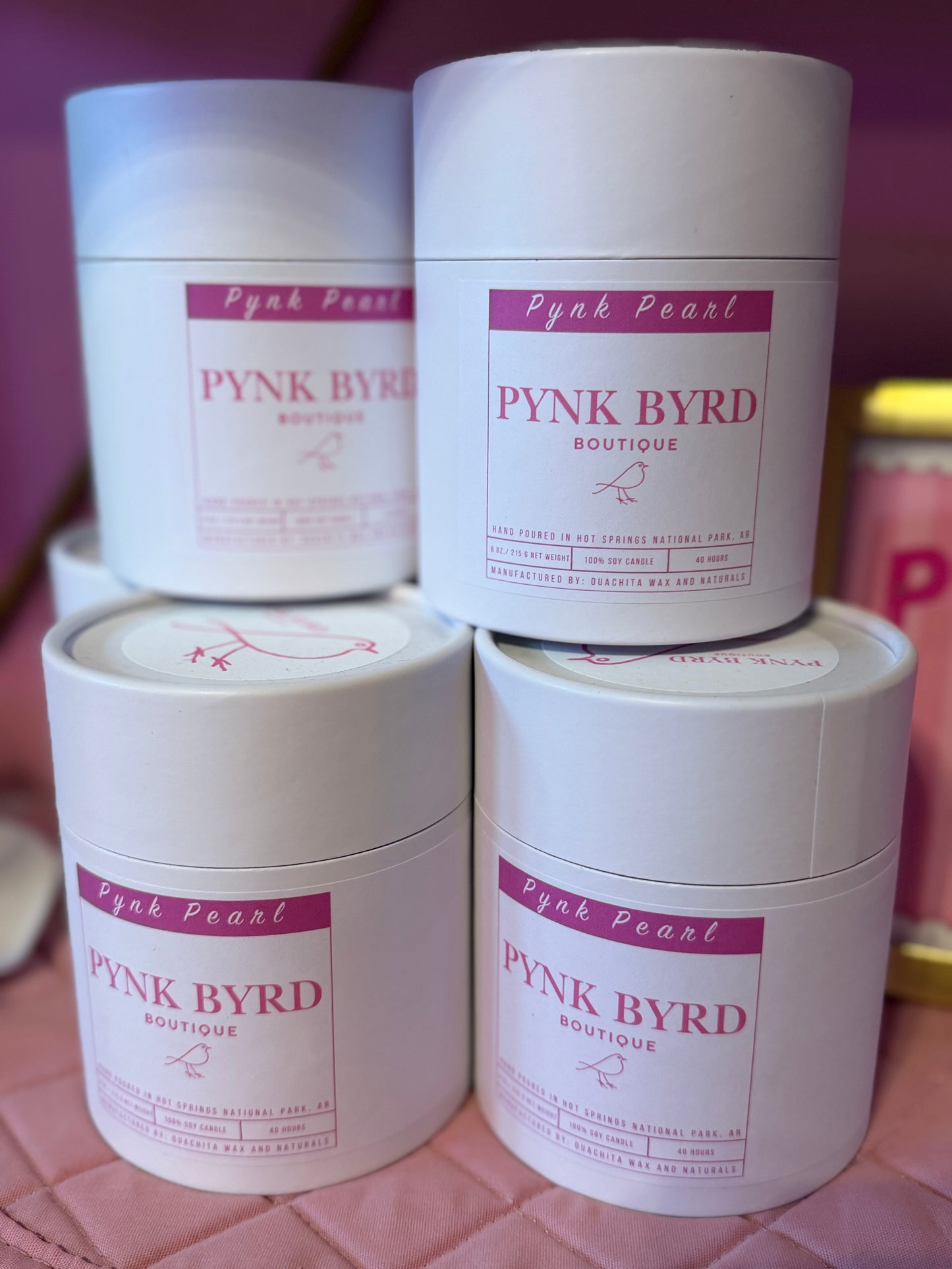 Pynk Pearl Candle