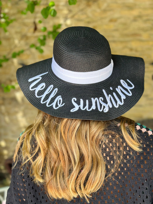 Hello Sunshine Beach Hat