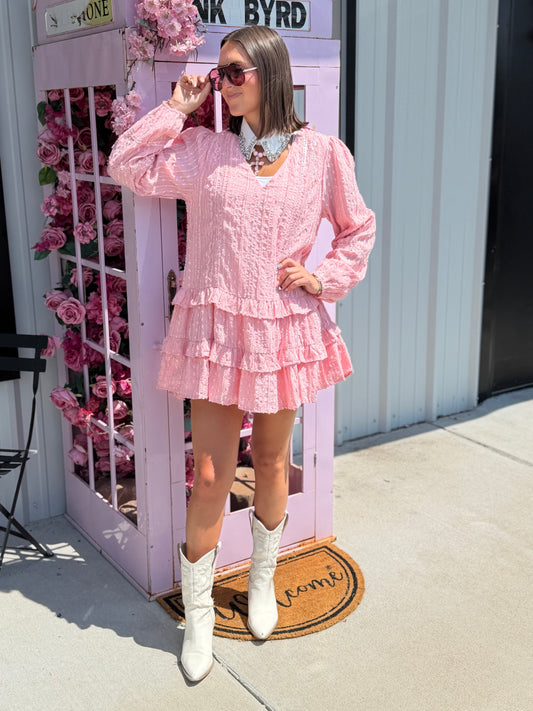 Rose Ruffle Dress