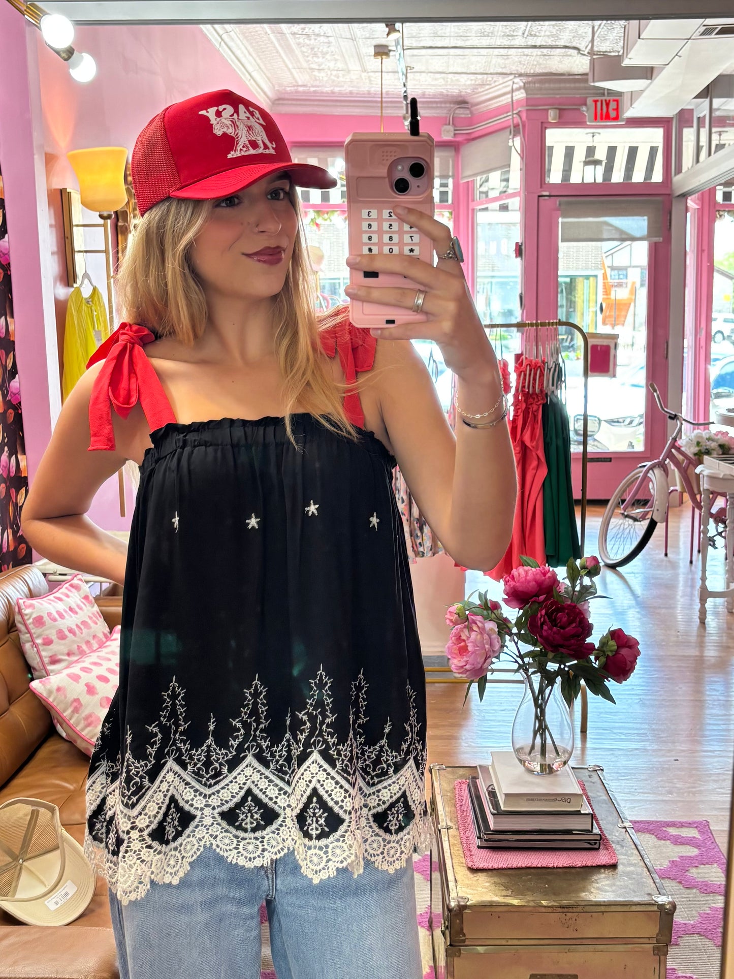 Red Tie Tank (LG)
