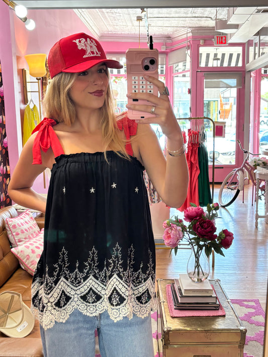 Red Tie Tank (LG)
