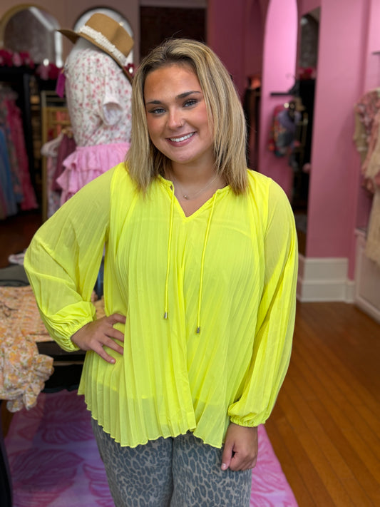 Neon Yellow Top (LG)
