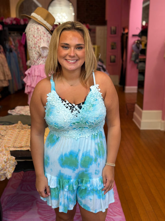 Tie Dye Romper (LG)