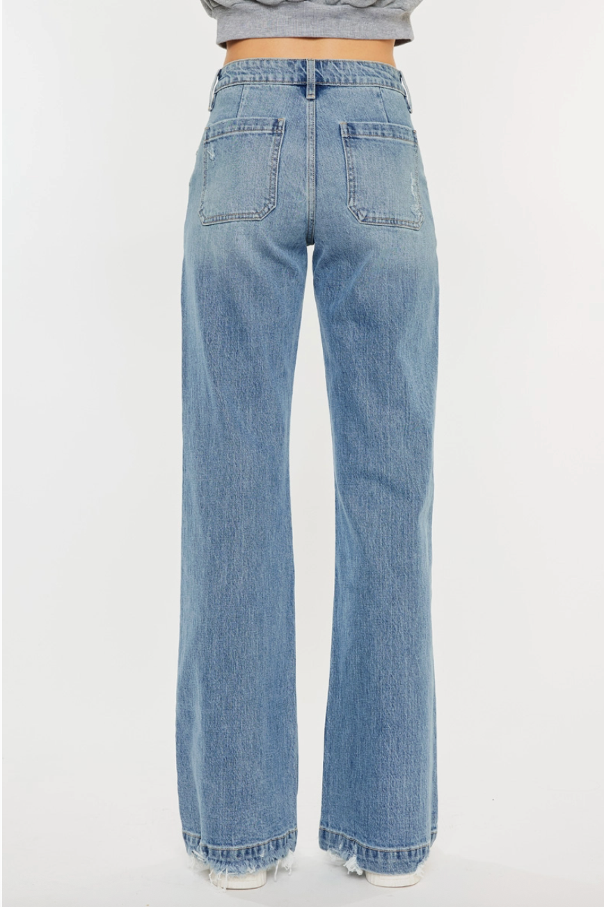 KanCan Wide Flare Jeans