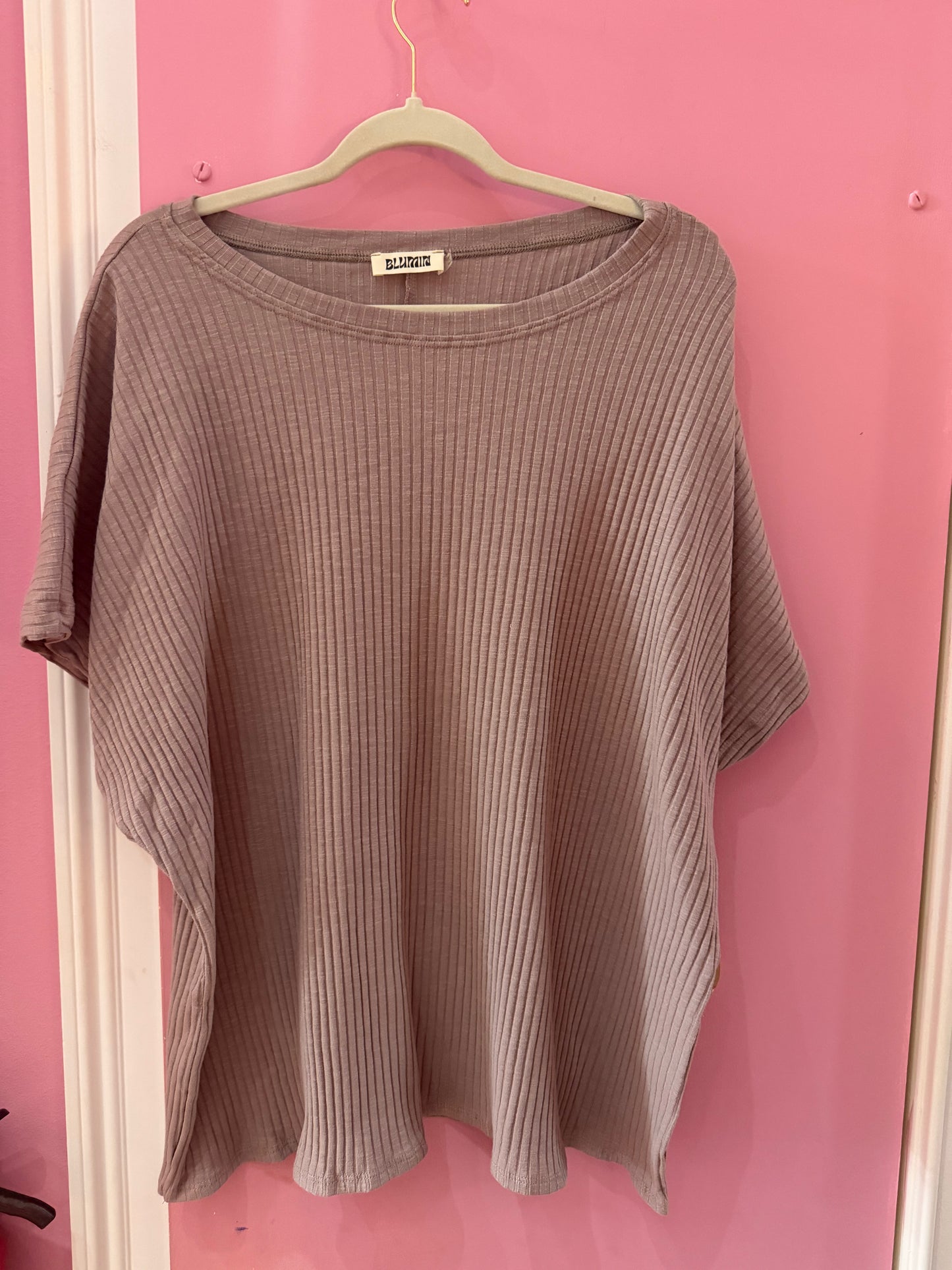 Mocha Boat Neck Top LG