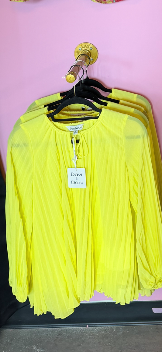 Neon Yellow Top (LG)