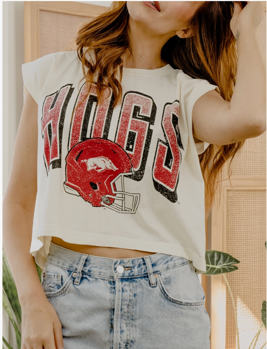 Hogs Helmet Fade Tank