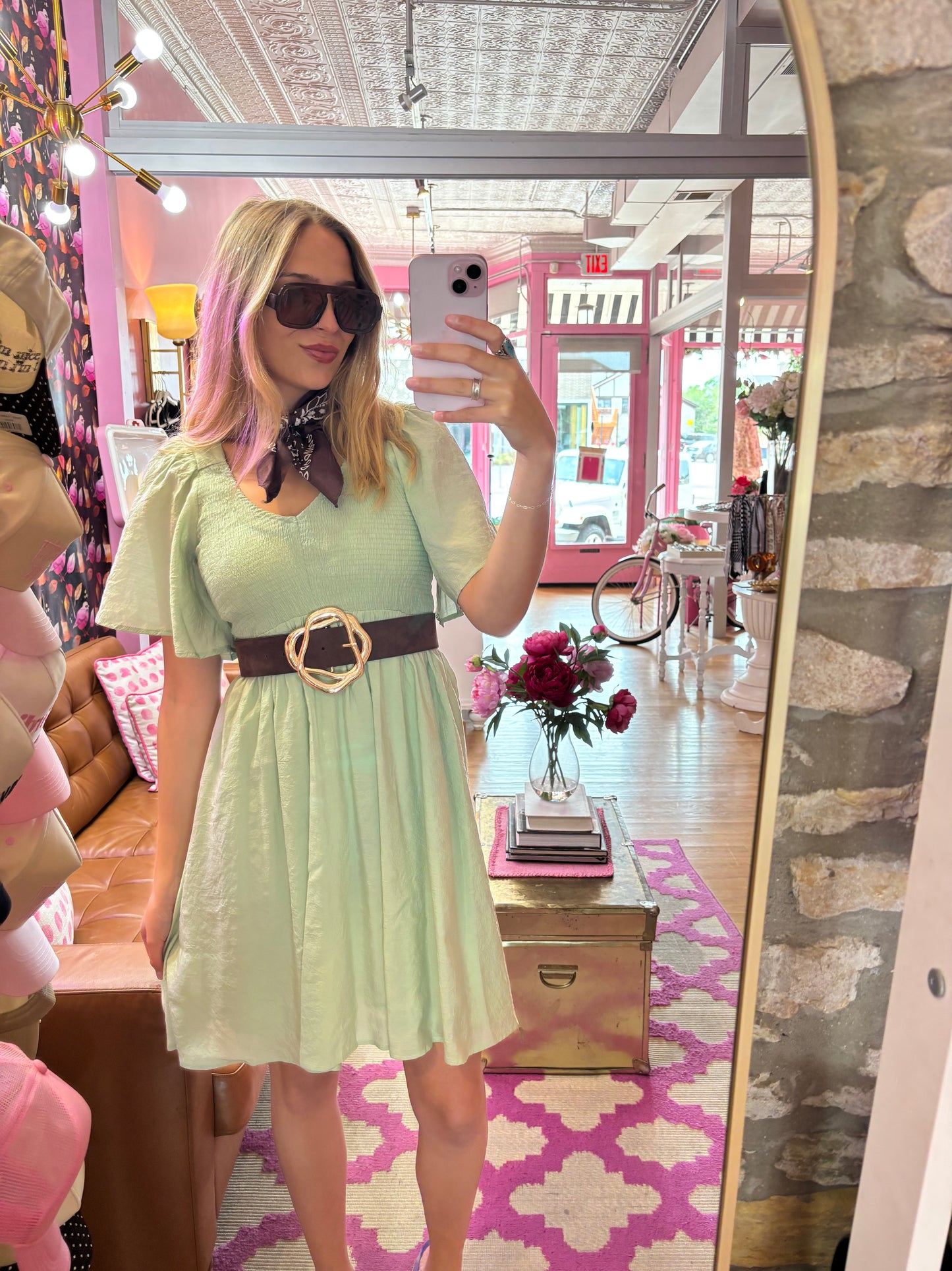 Sage Tie Back Midi (LG)