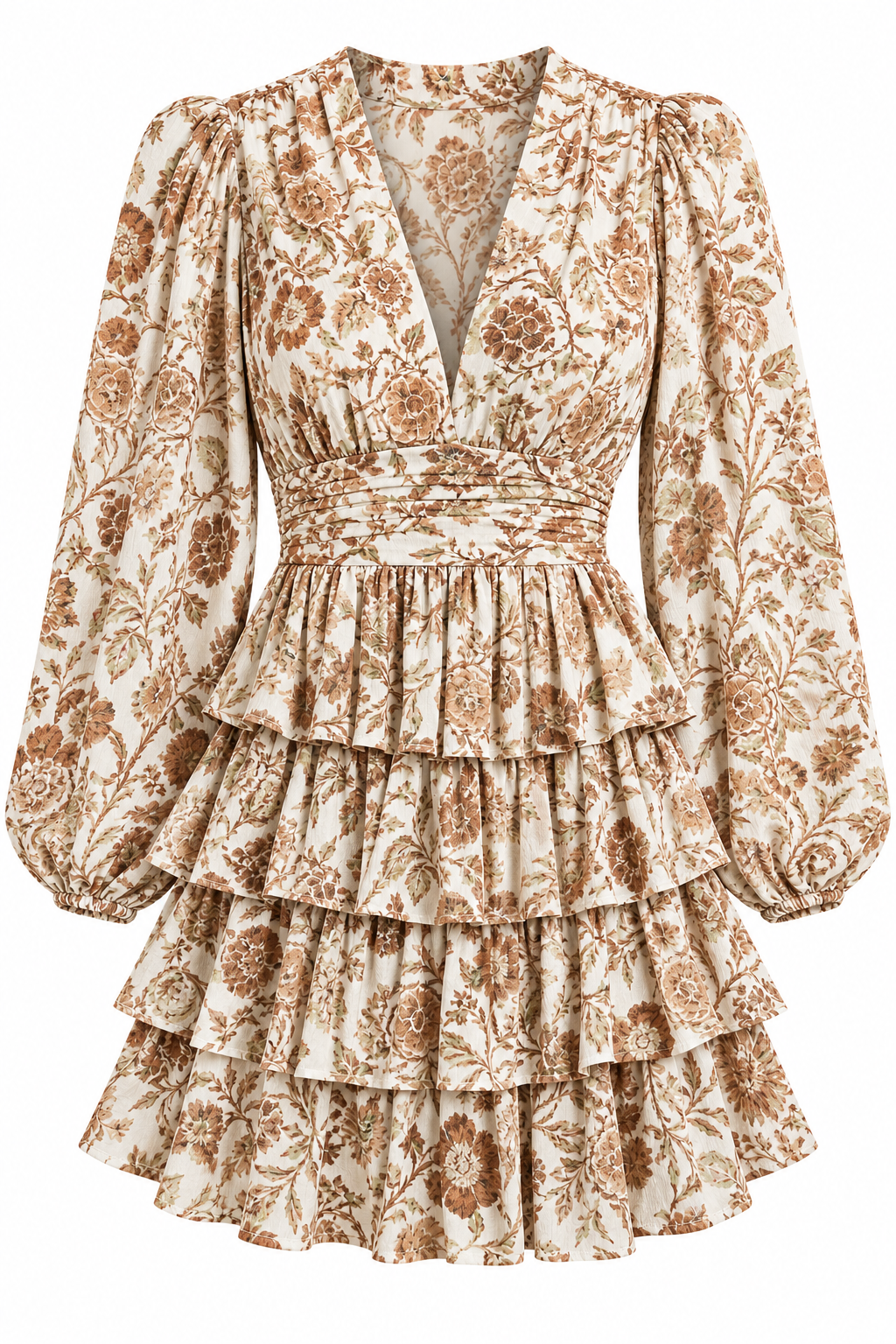 Sepia Bloom Dress