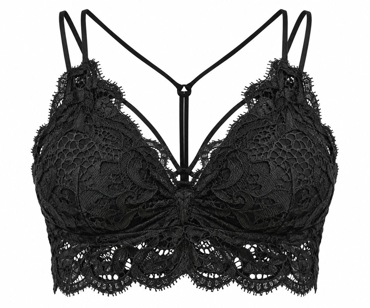 Black Lace Bralette