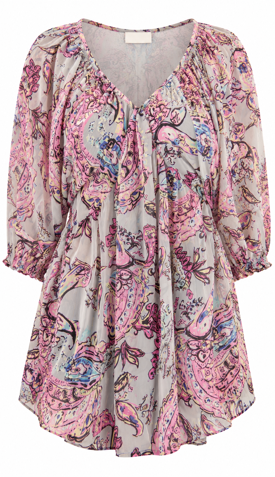 Sheer Paisley Top (LG)