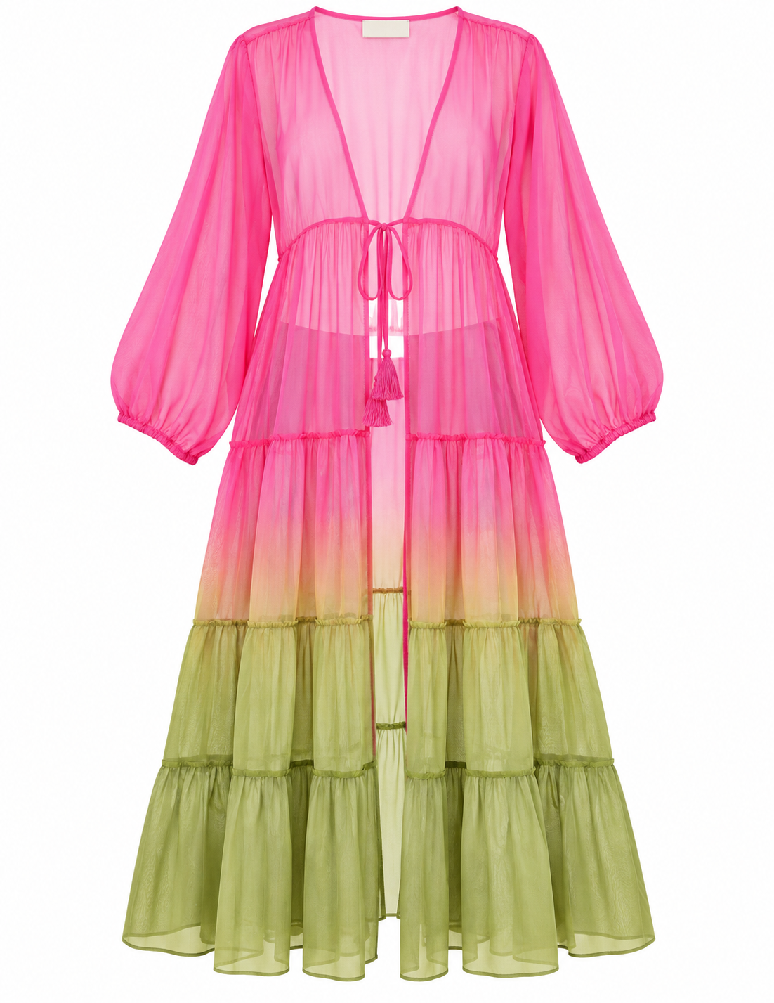 Pink Ombré Duster