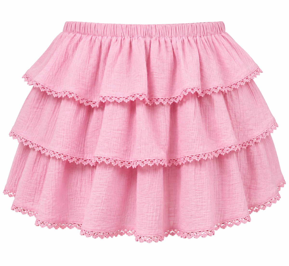 Pink Ruffle Skirt