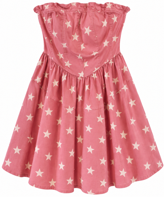 Star Denim Dress
