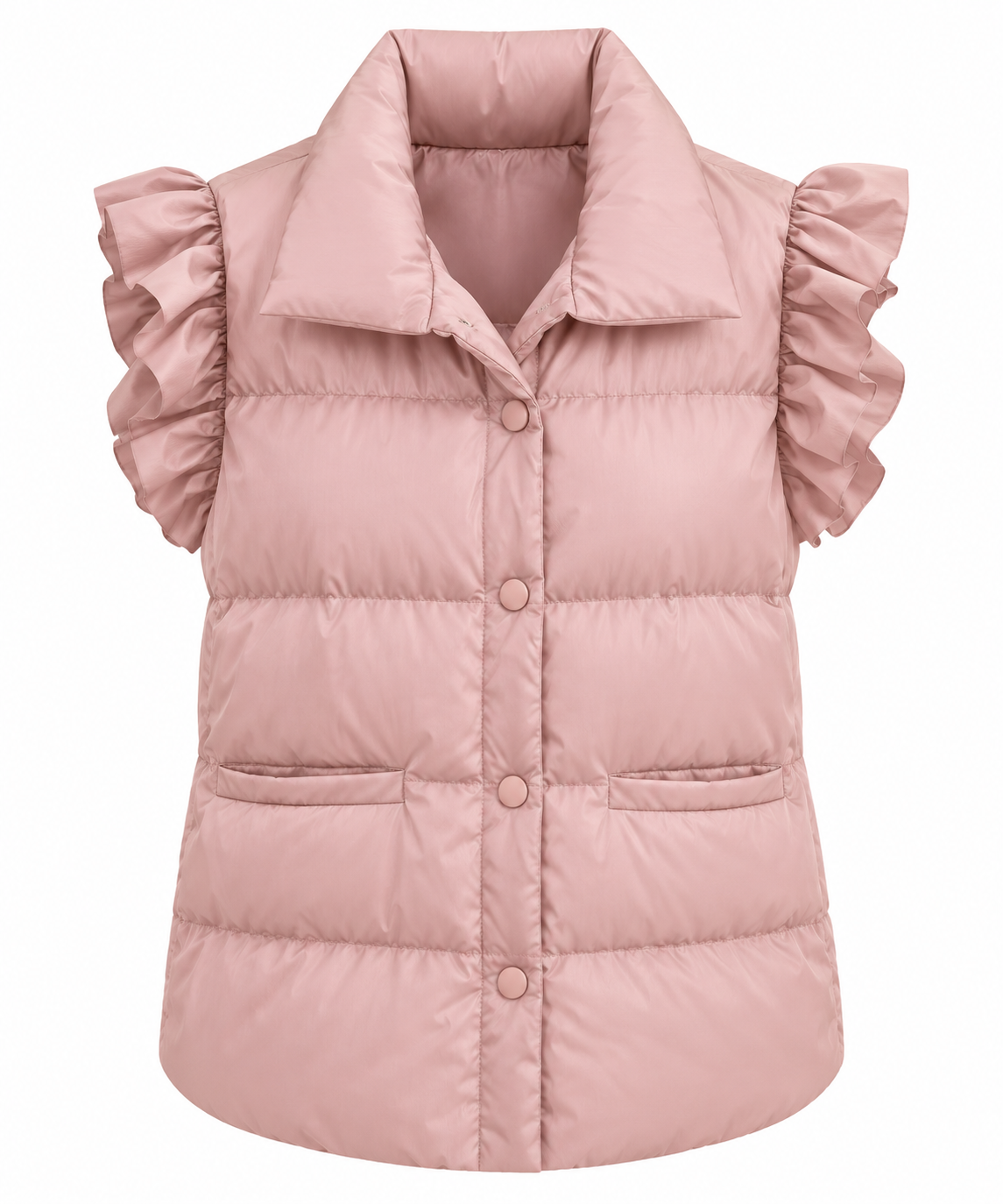Ruffle Sleeve Vest