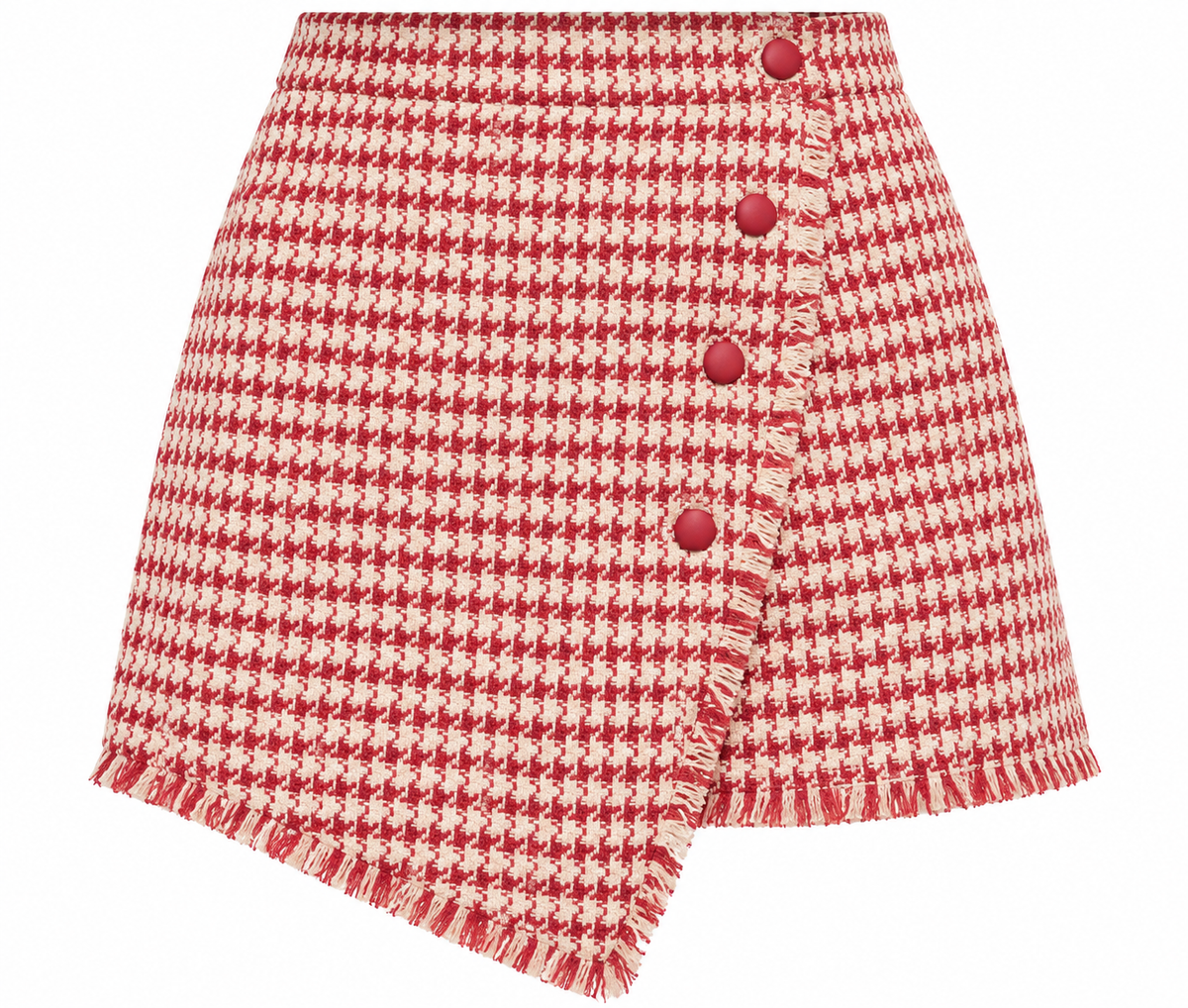Brick Tweed Mini Skort