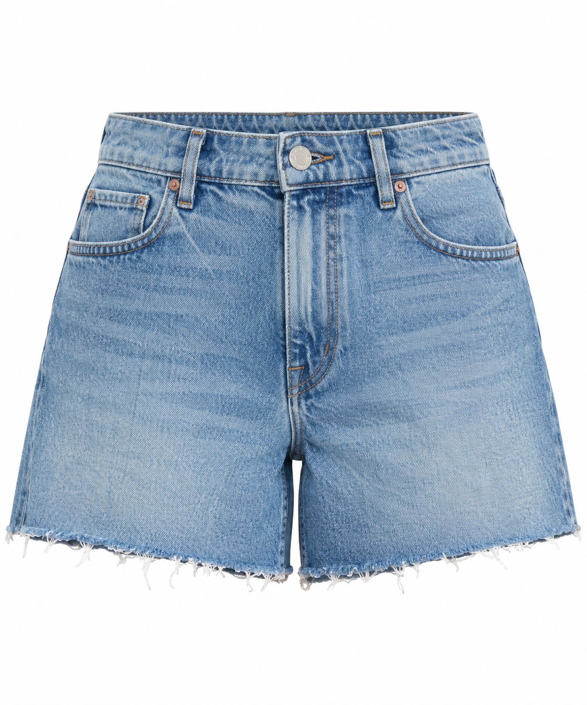 Hidden Medium Wash Jean Shorts