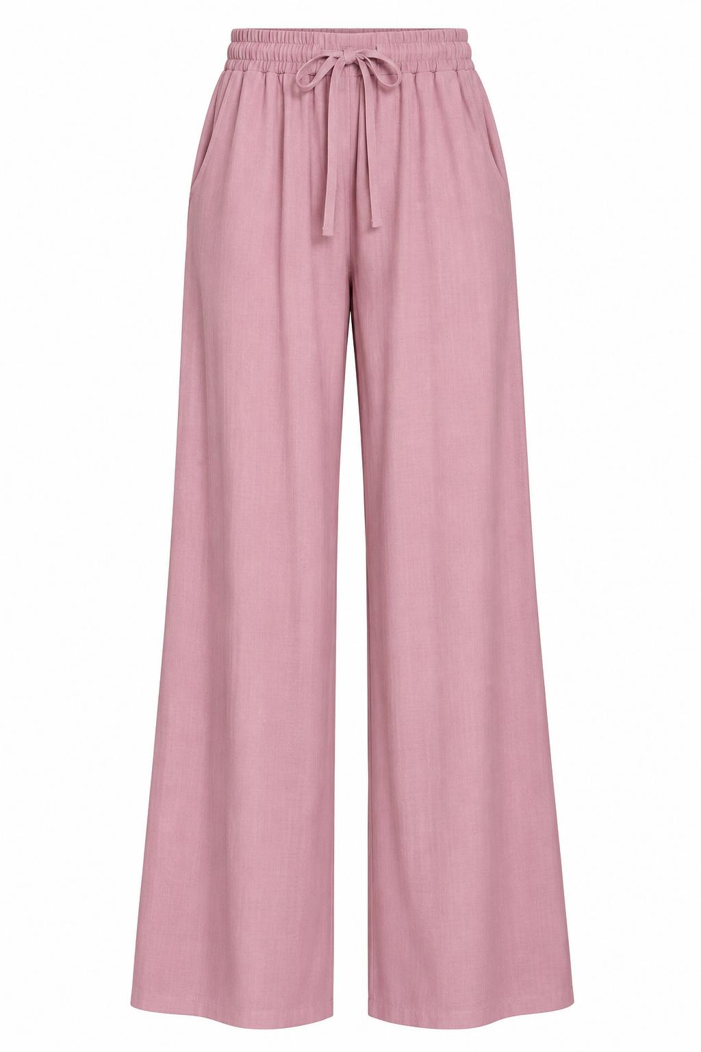 Pink Flowy Pants