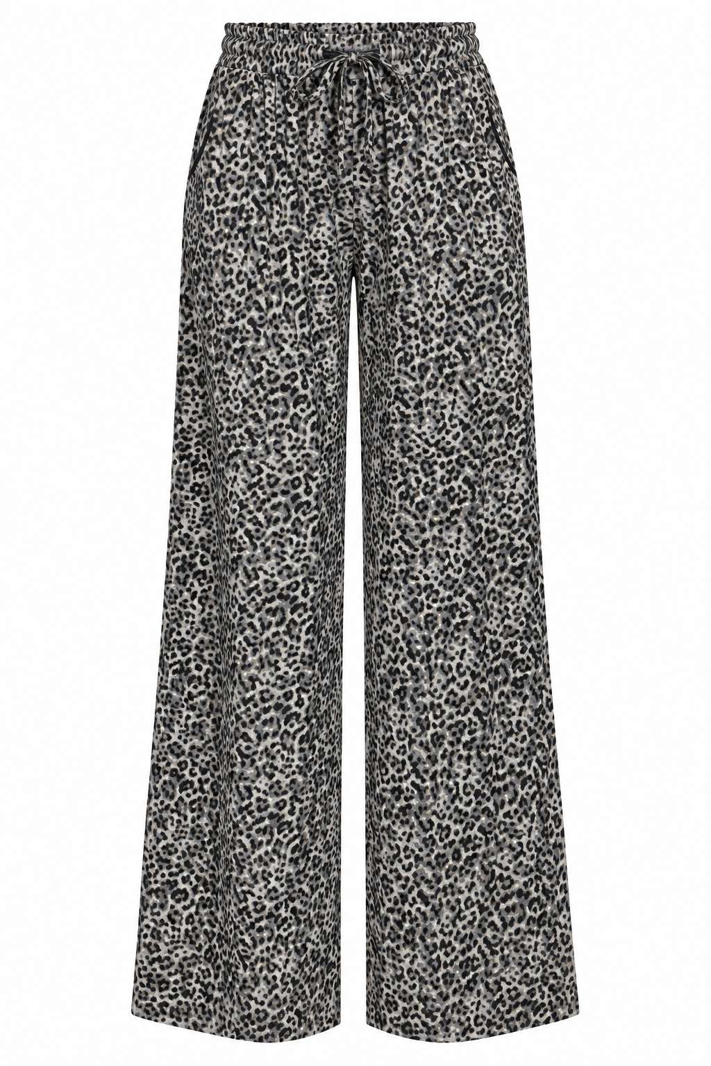 Grey Leopard Pants