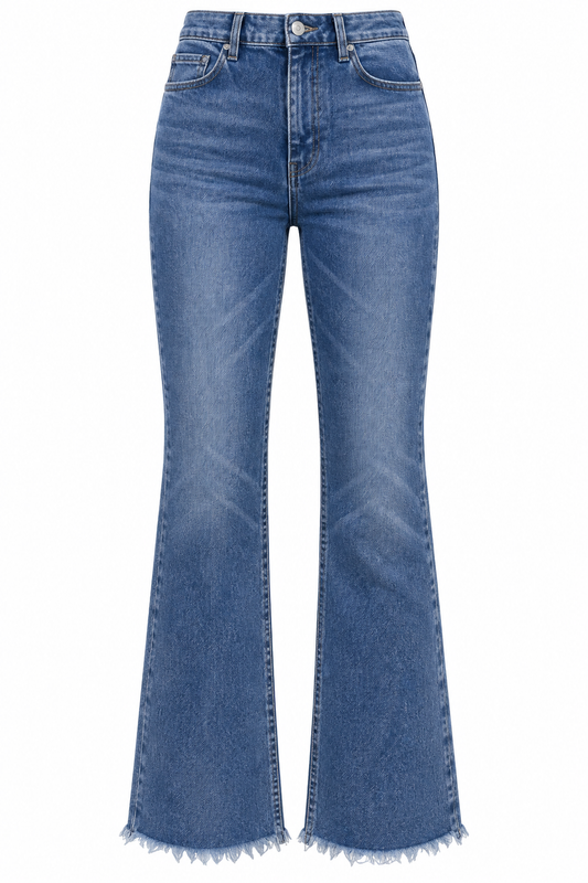 Denim Bootcut Pants