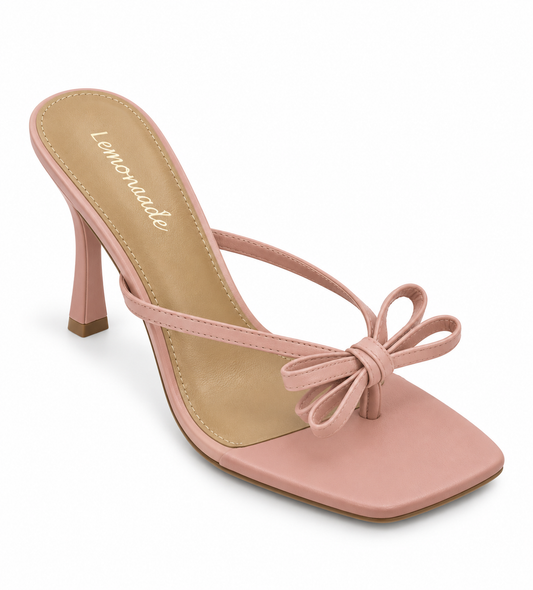 Pink Katie Bow Heel