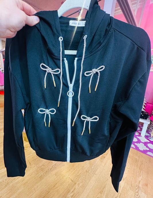 LQ Black Bow Jacket