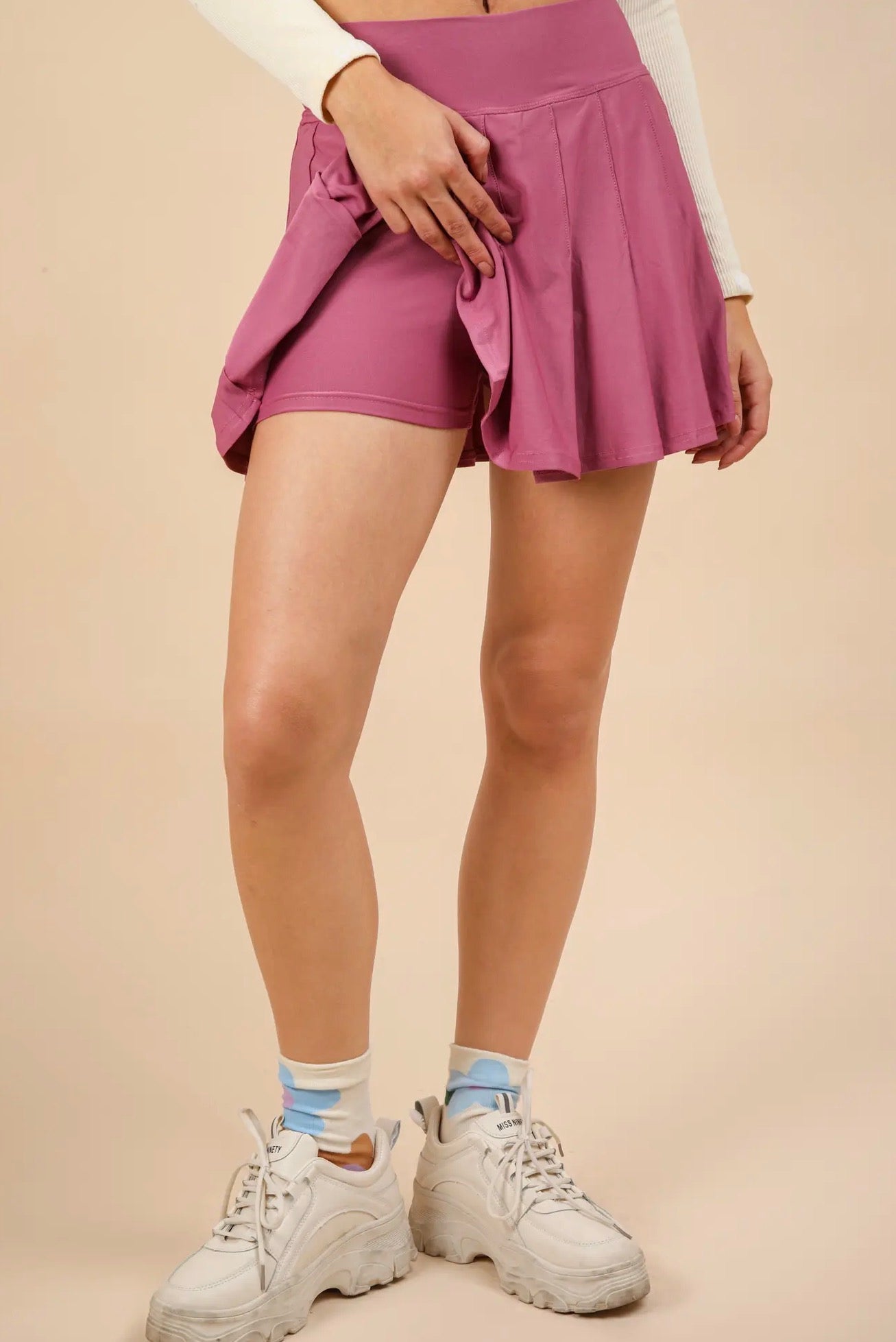 Mauve Athletic Skort