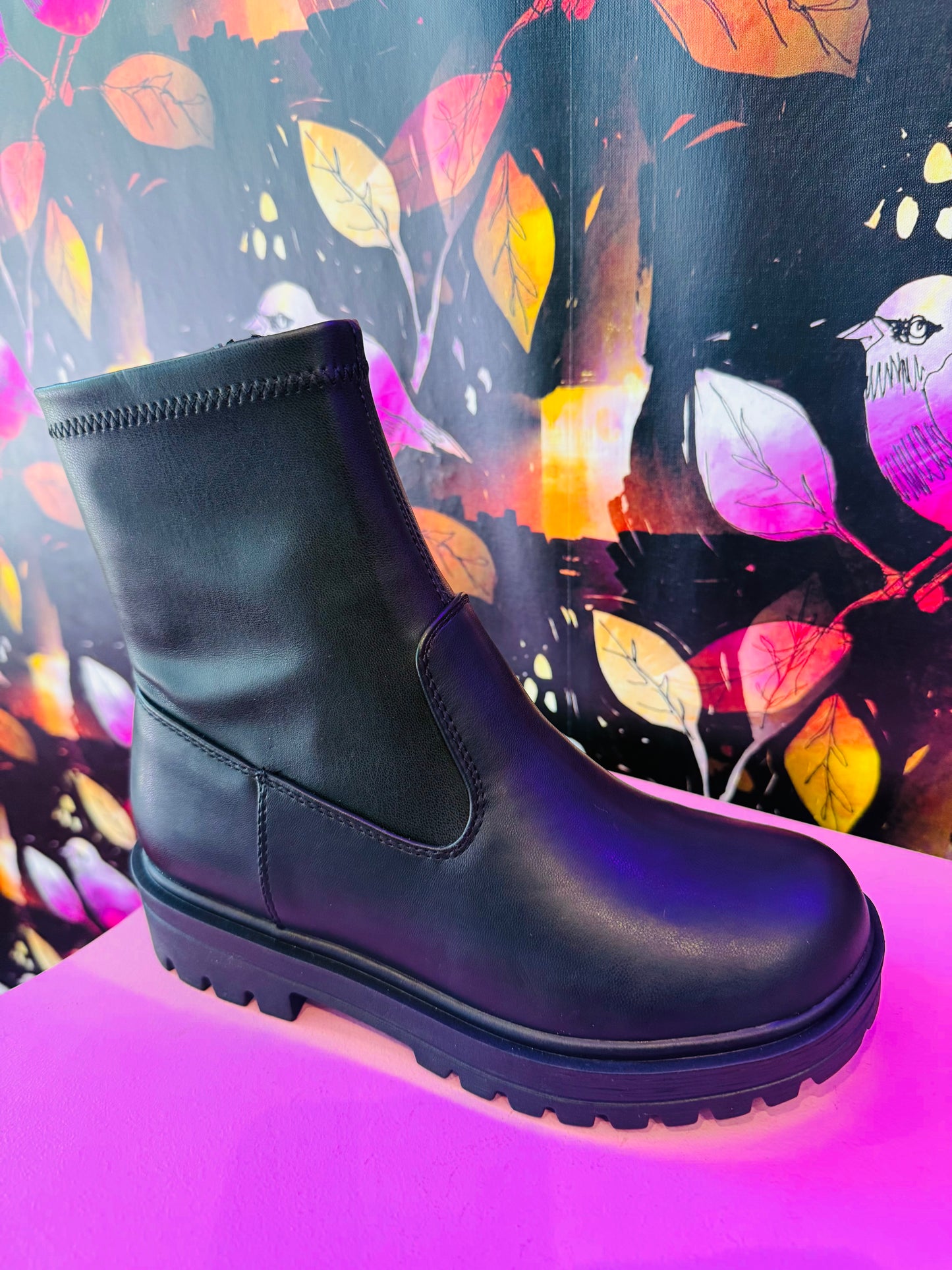 Black Commander Boot