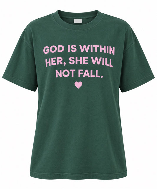 WANTED God is Within Her Signature Tee