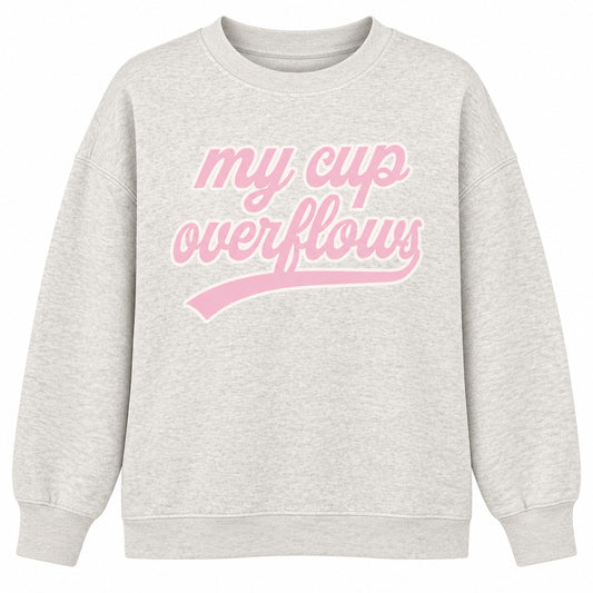 WANTED Pink + Gray Cup Overflows Signature Mock