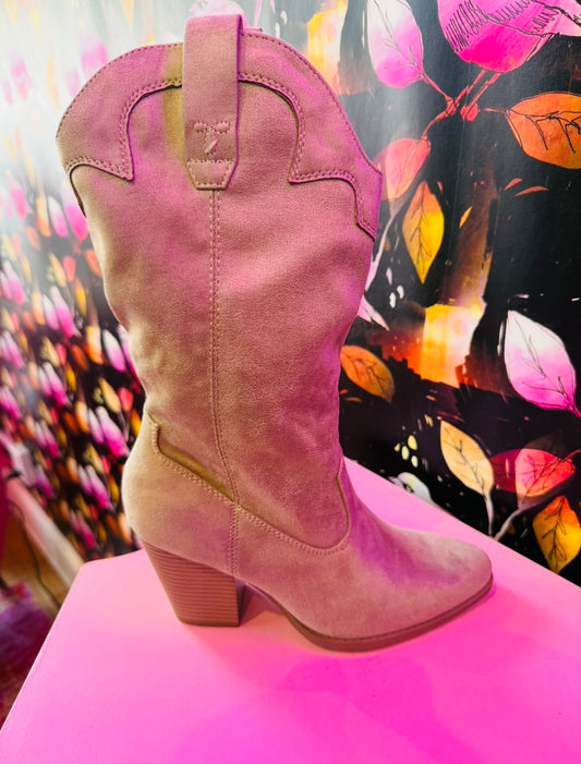 Mocha Scrunch Boot