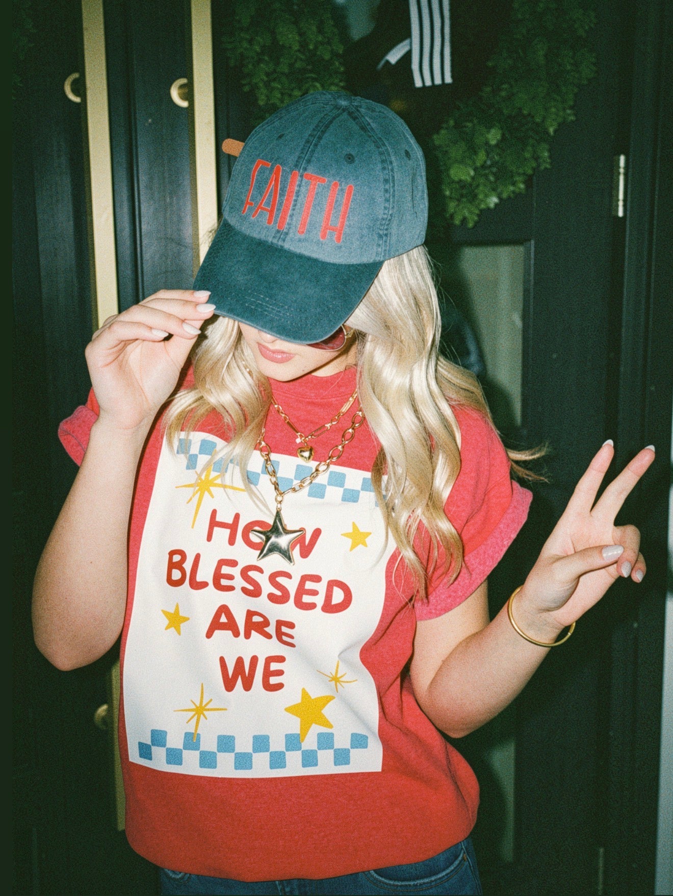 How Blessed Are We Crewneck Sweater Tee