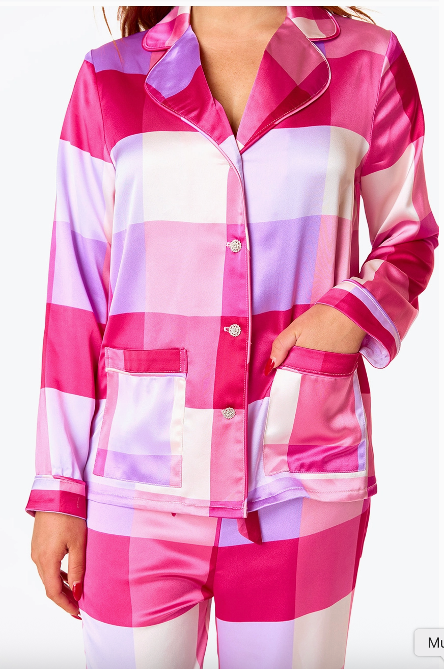 Pink Stripped PJs