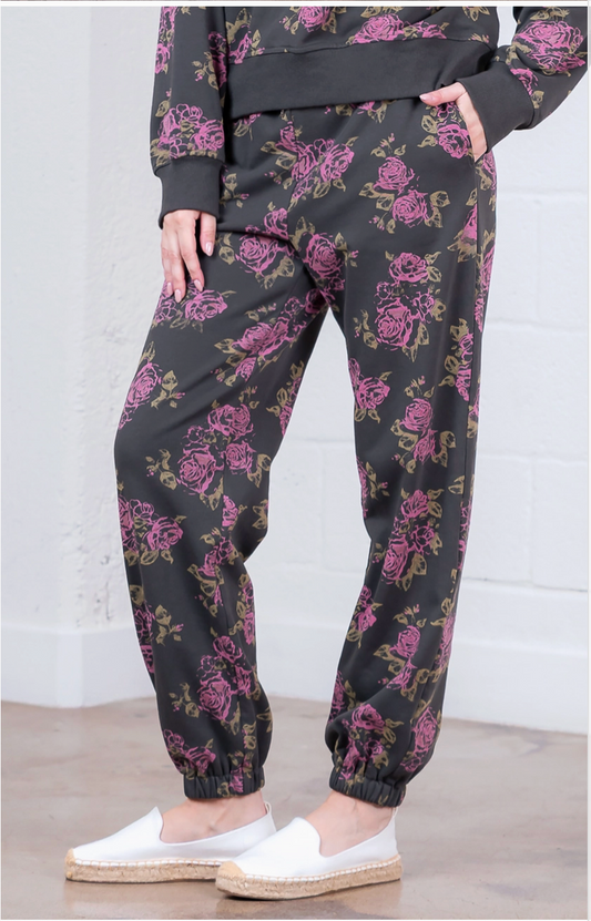Floral Sweatpants