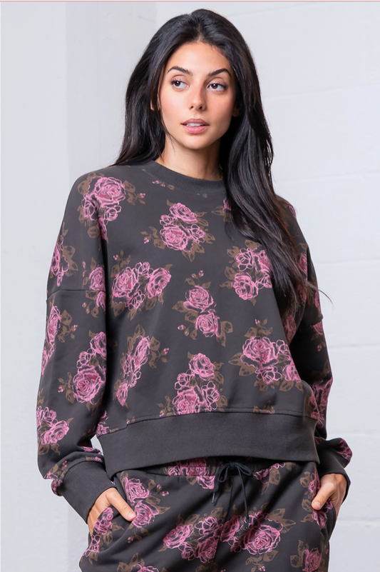 Floral Sweatshirt