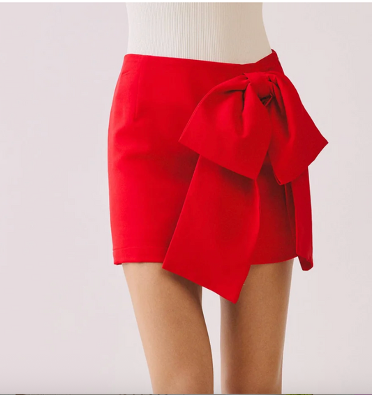 Red Bow Skirt