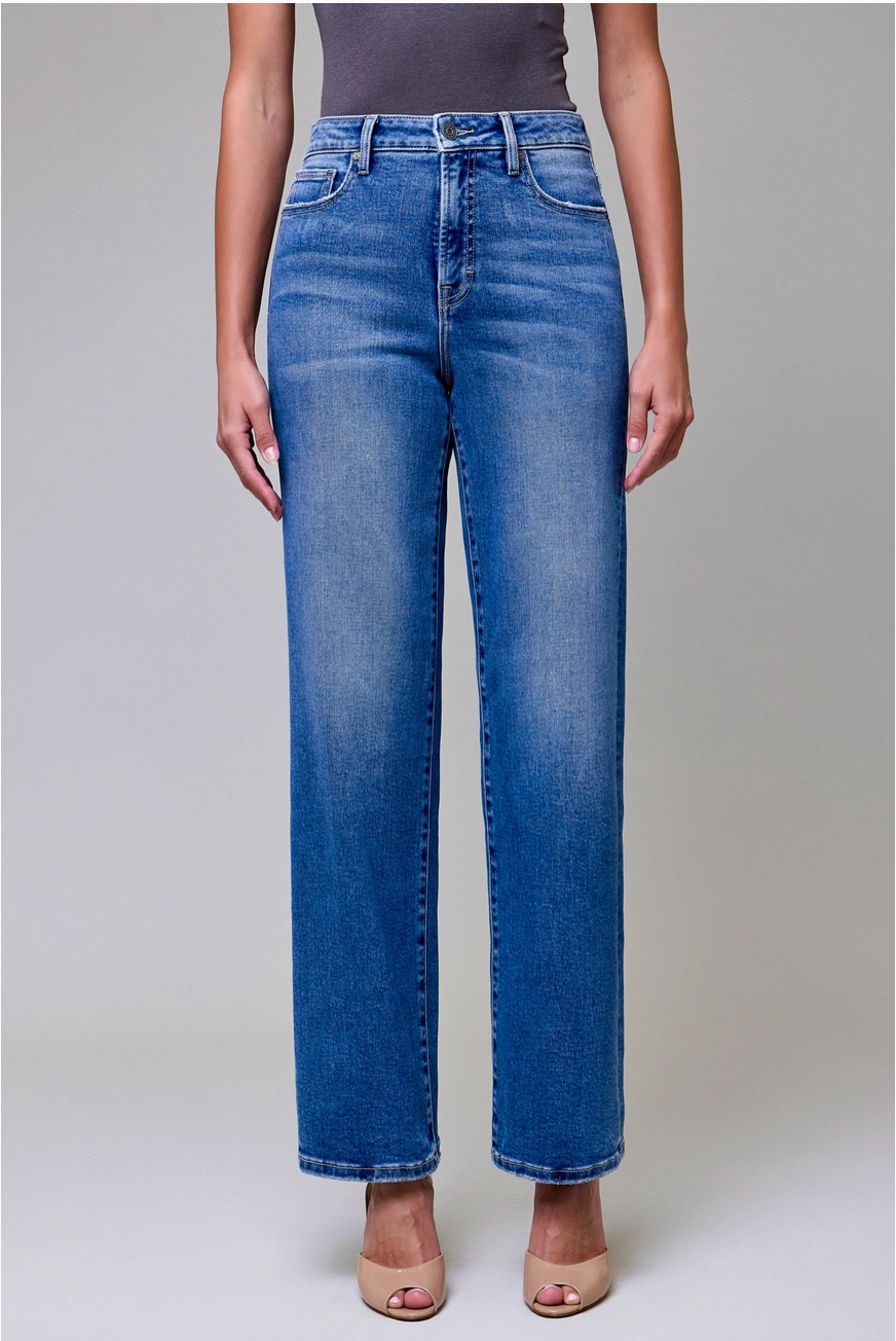 Hidden Jeans Medium Wash Clean High Rise Classic