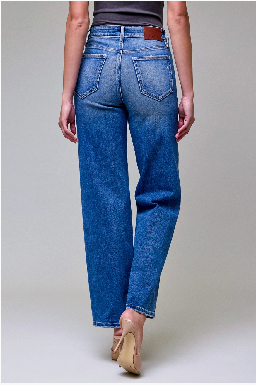 Hidden Jeans Medium Wash Clean High Rise Classic