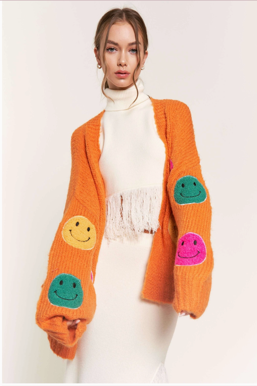 Smiley Cardigan