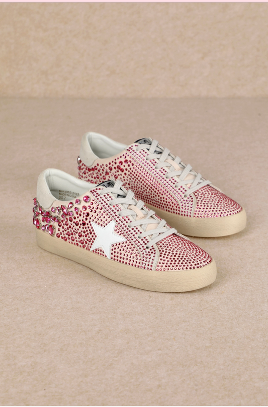 Pink Star Sneakers