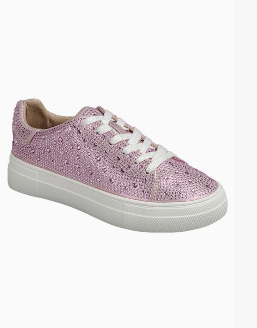 Pink Sparkle Sneakers