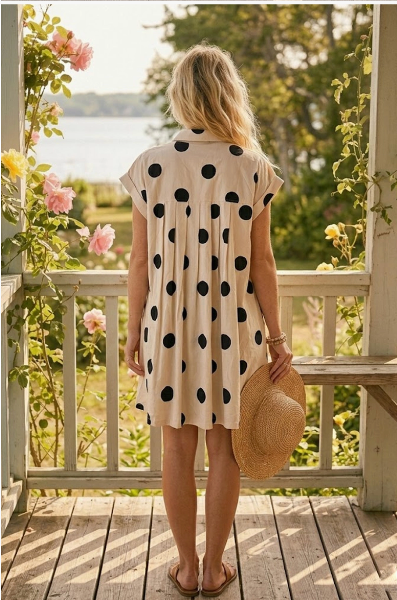 Poka Dot Mini Dress