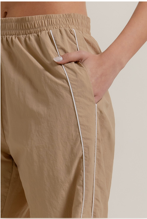 Khaki Track Pants