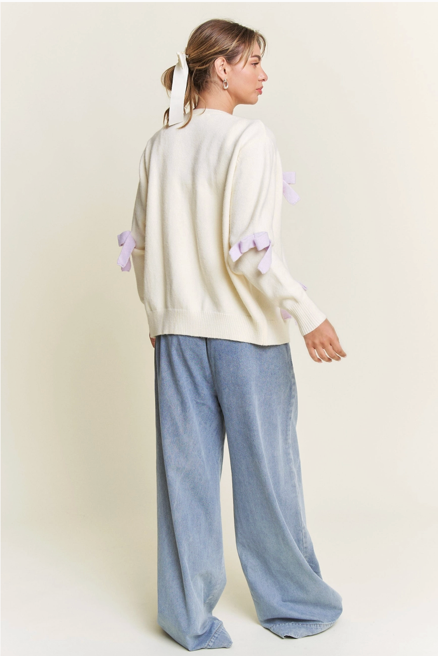 Bow Cardigan