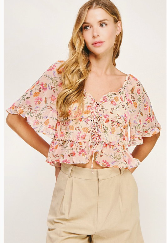 Fairyblossom Floral Blouse