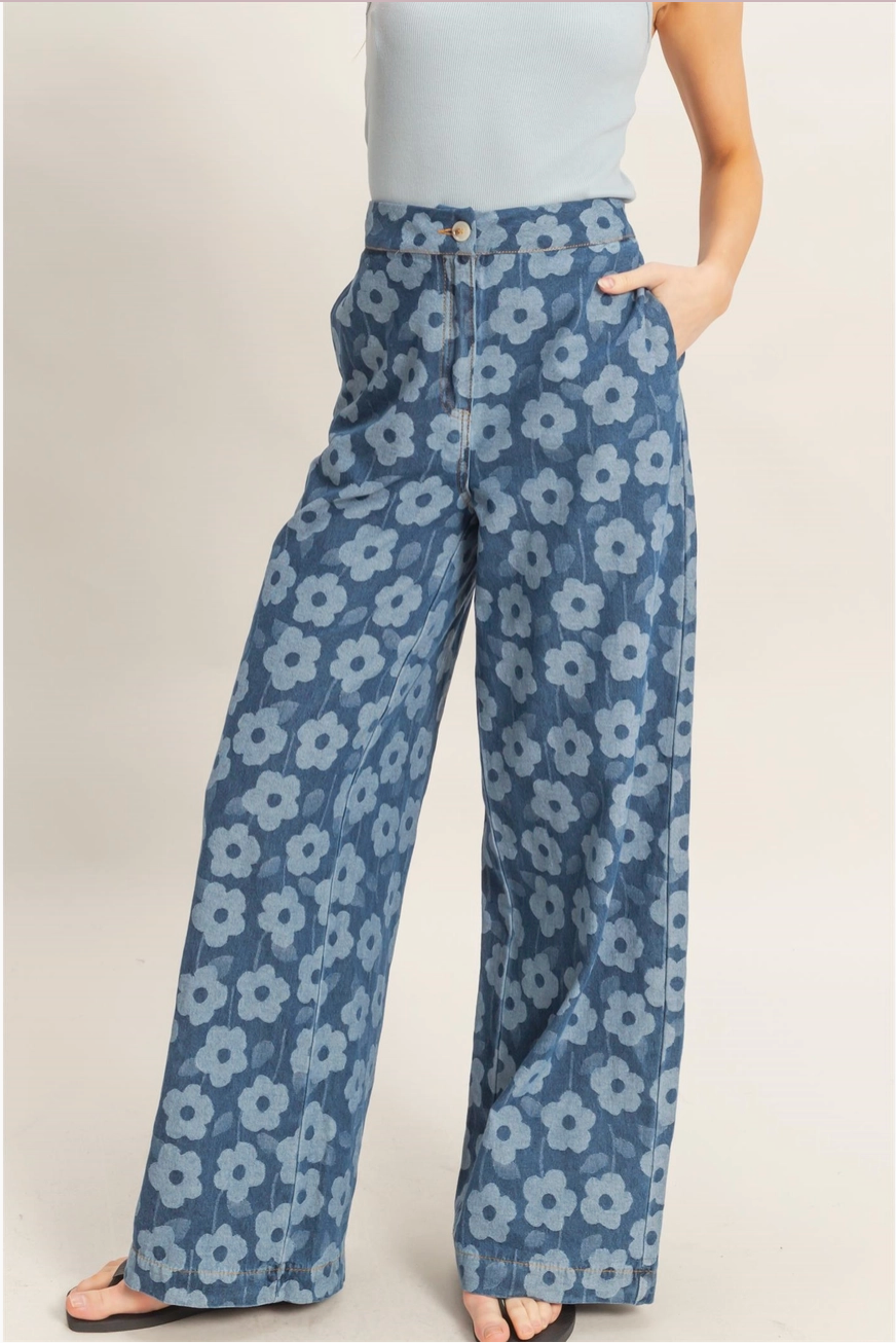 Flower Power Jeans