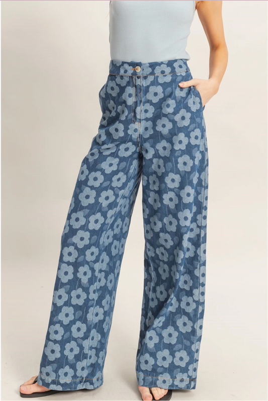 Flower Power Jeans