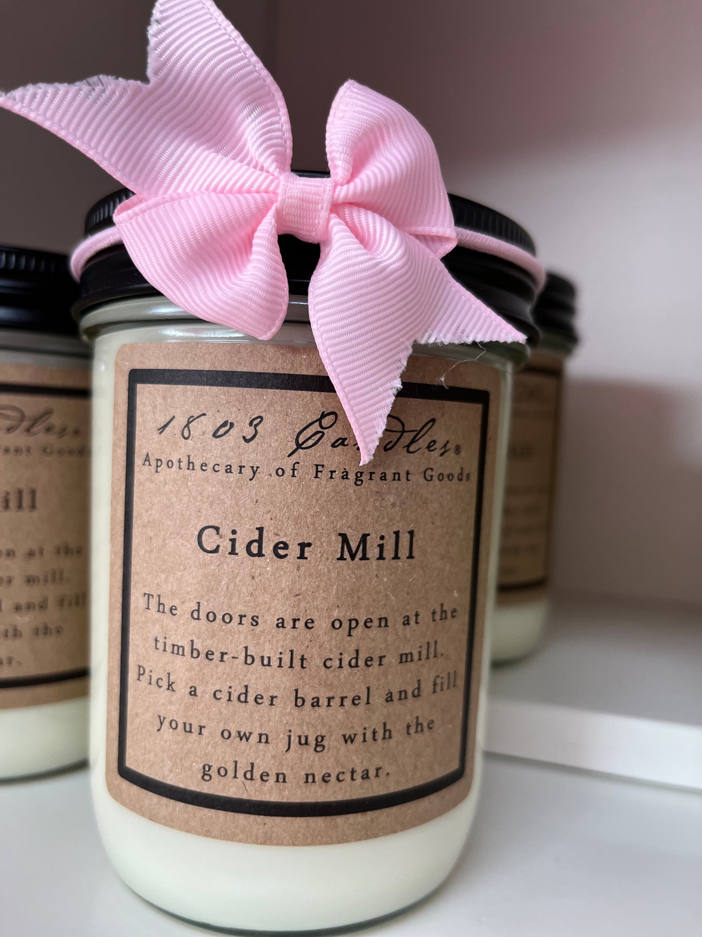 Cider Mill Scented 1803 Candle